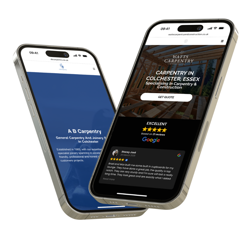 website design carpentry