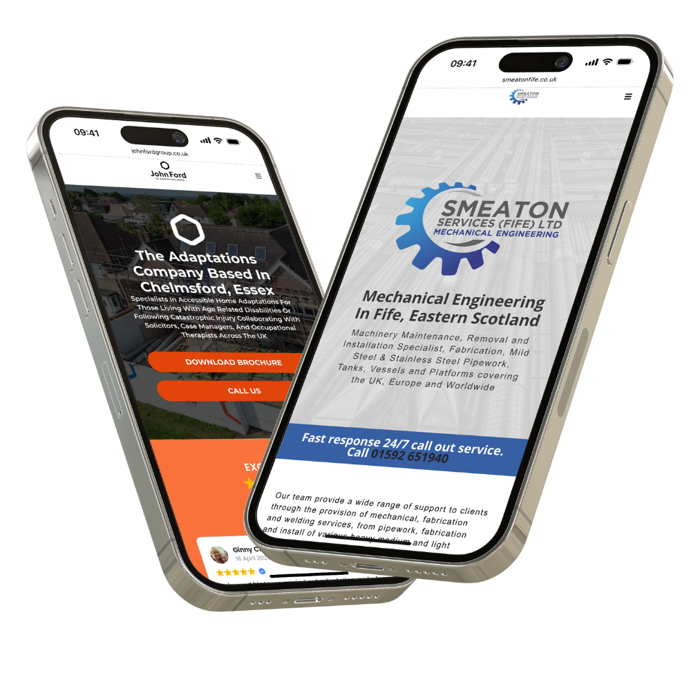 website design for construction companies