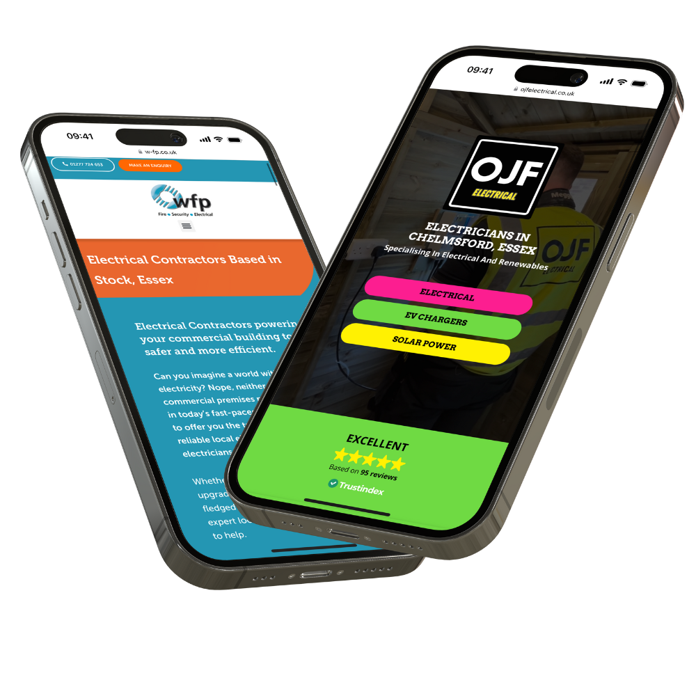 WEBSITE DESIGN FOR ELECTRICIANS