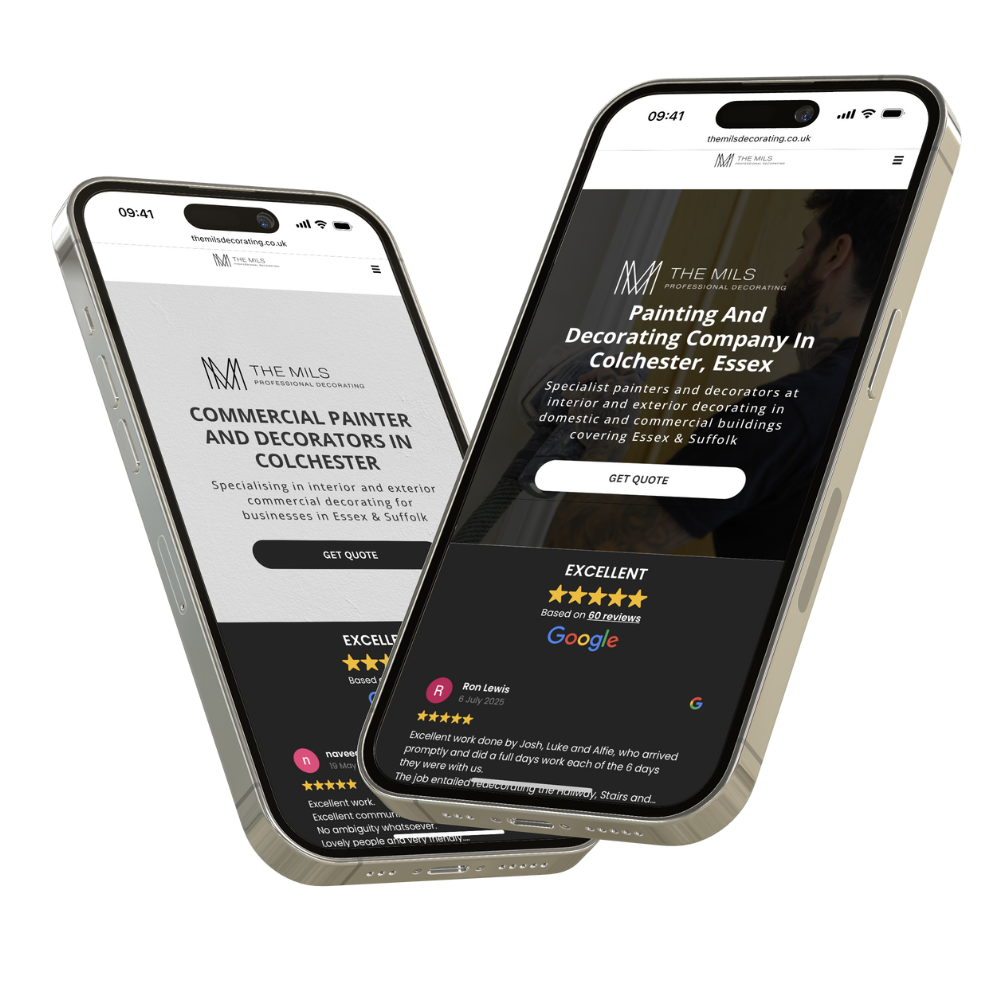 website design painters